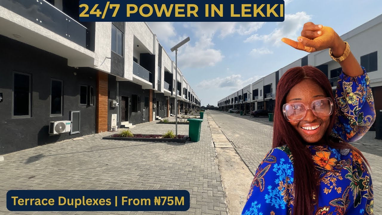 Inside a Solar-Powered Terrace Duplex Estate (From ₦75M)