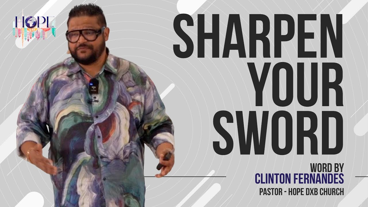 Sharpen your sword | 7 December 2025 | 12:30pm