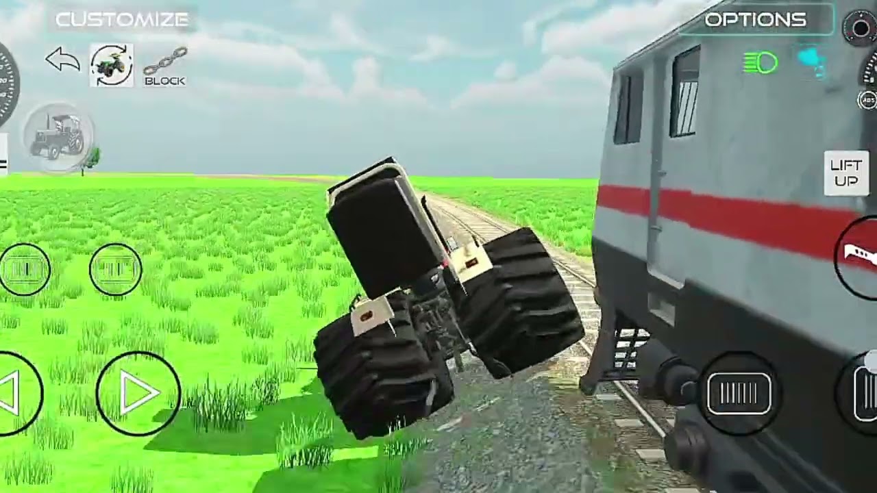 Train Chase Challenge 🚂🔥 | Takkar Wala Game Mein Train Ka Picha!😱#gaming #cargame #trending #game 