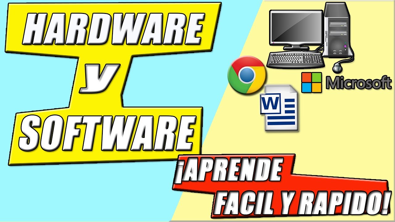 Inform&aacute;tica | HARDWARE y SOFTWARE😎📱 &iquest;Qu&eacute; es el Hardware?🔍&iquest;Qu&eacute; es el Software?| Definici&oacute;n