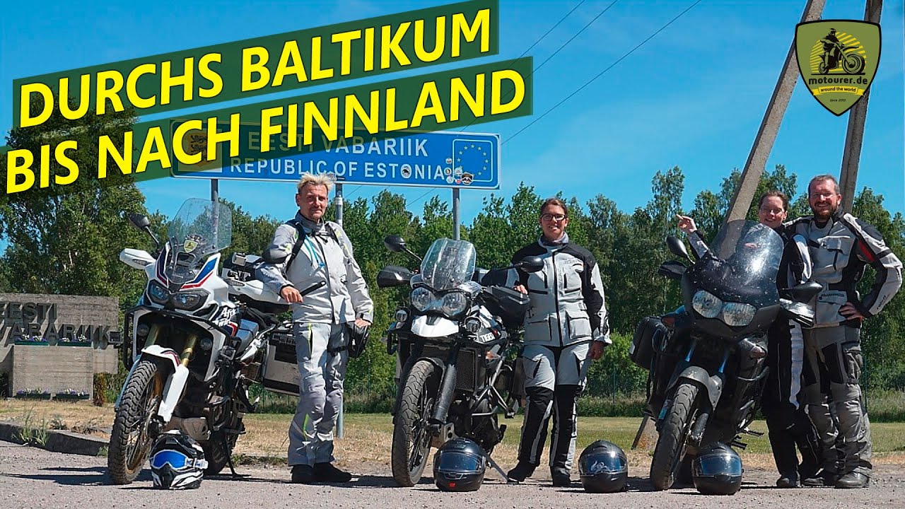 Mit dem Motorrad durchs Baltikum bis nach Finnland - motourer.de