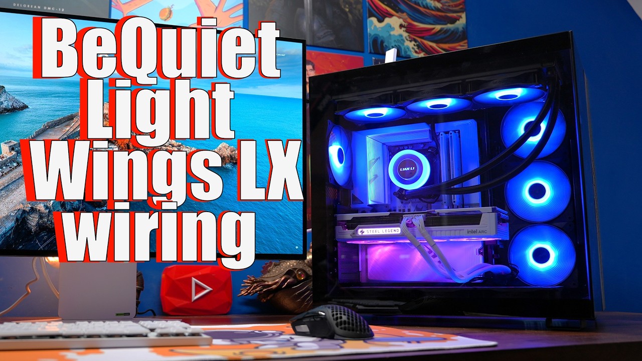 BeQuiet Light Wings LX fan wiring guide - with RGB and fan speed tips