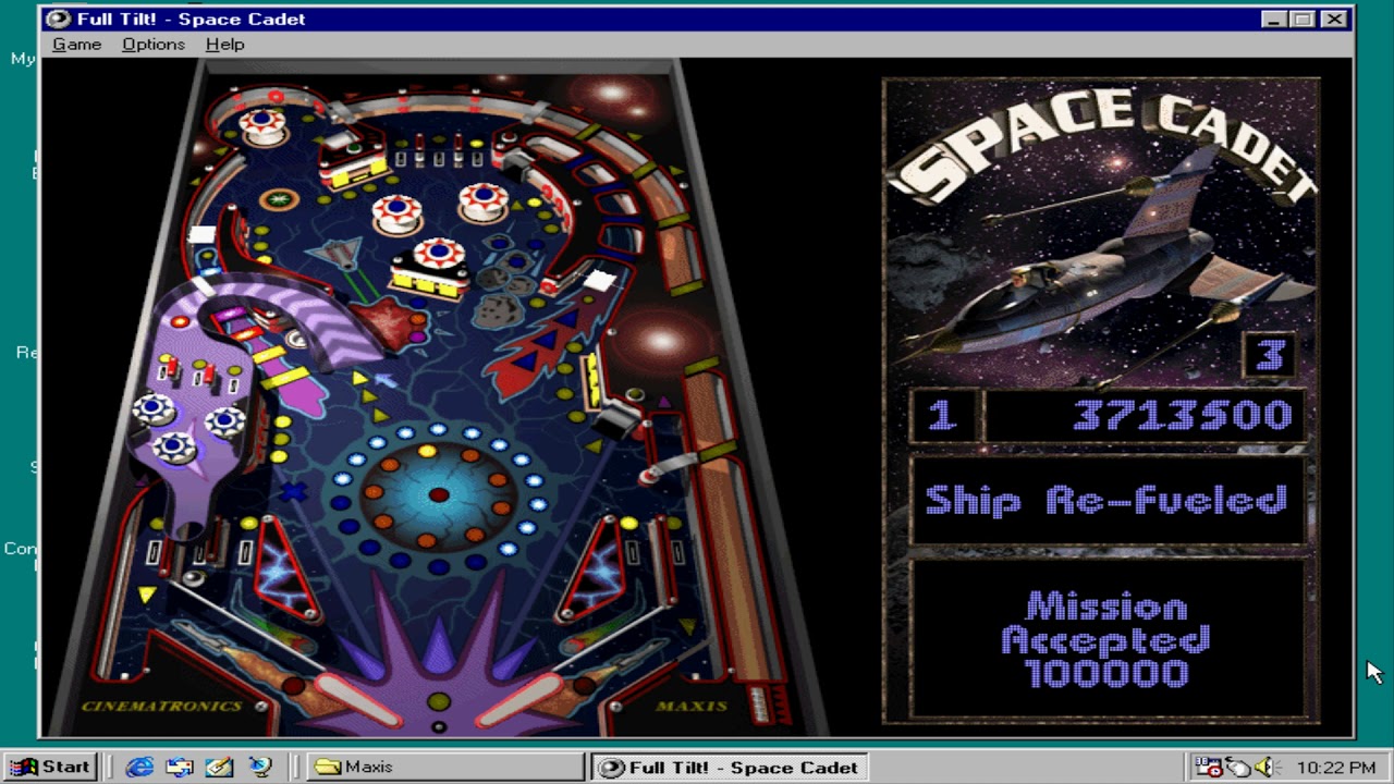 Full Tilt! Pinball (Cinematronics, Maxis, 1996)