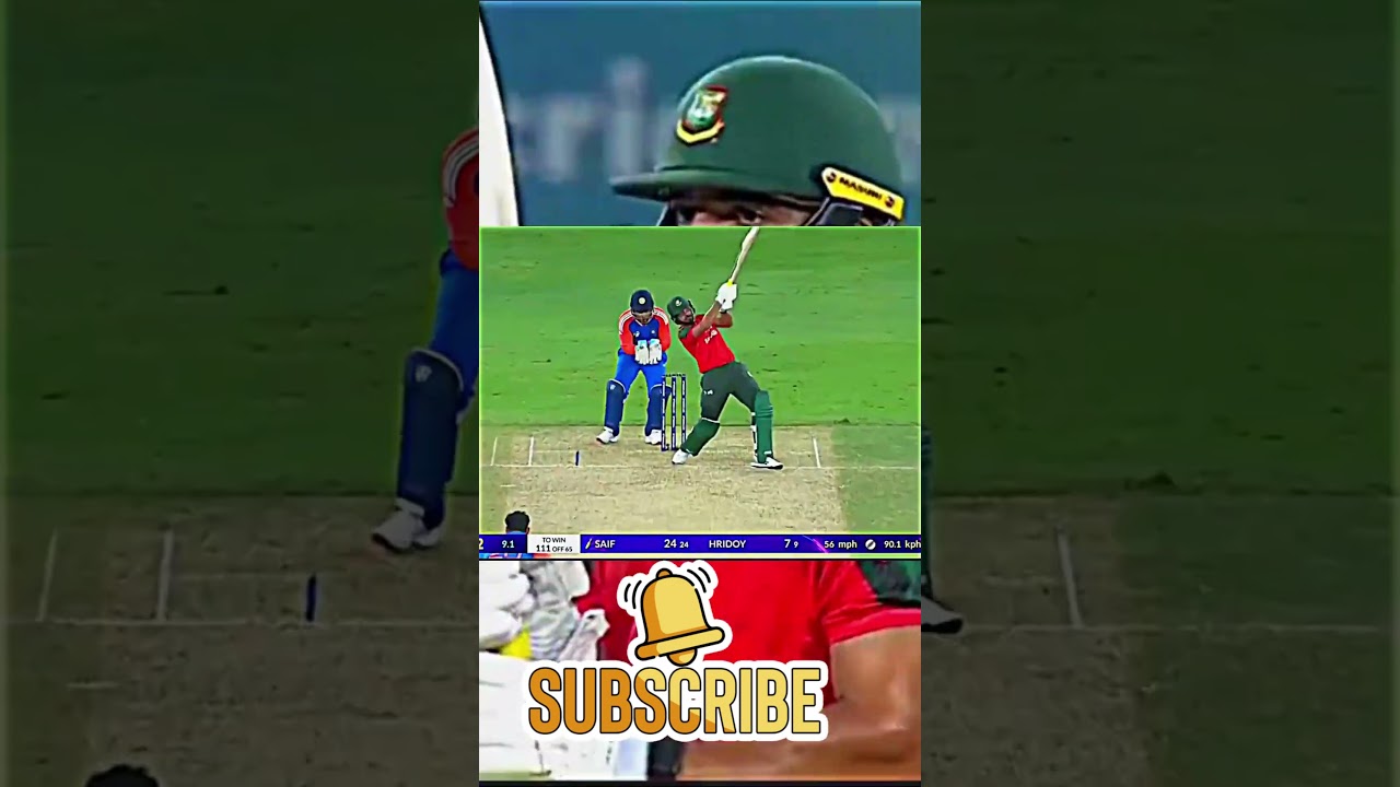 Masterclass by Saif Hasan! Sensational Half-Century vs India