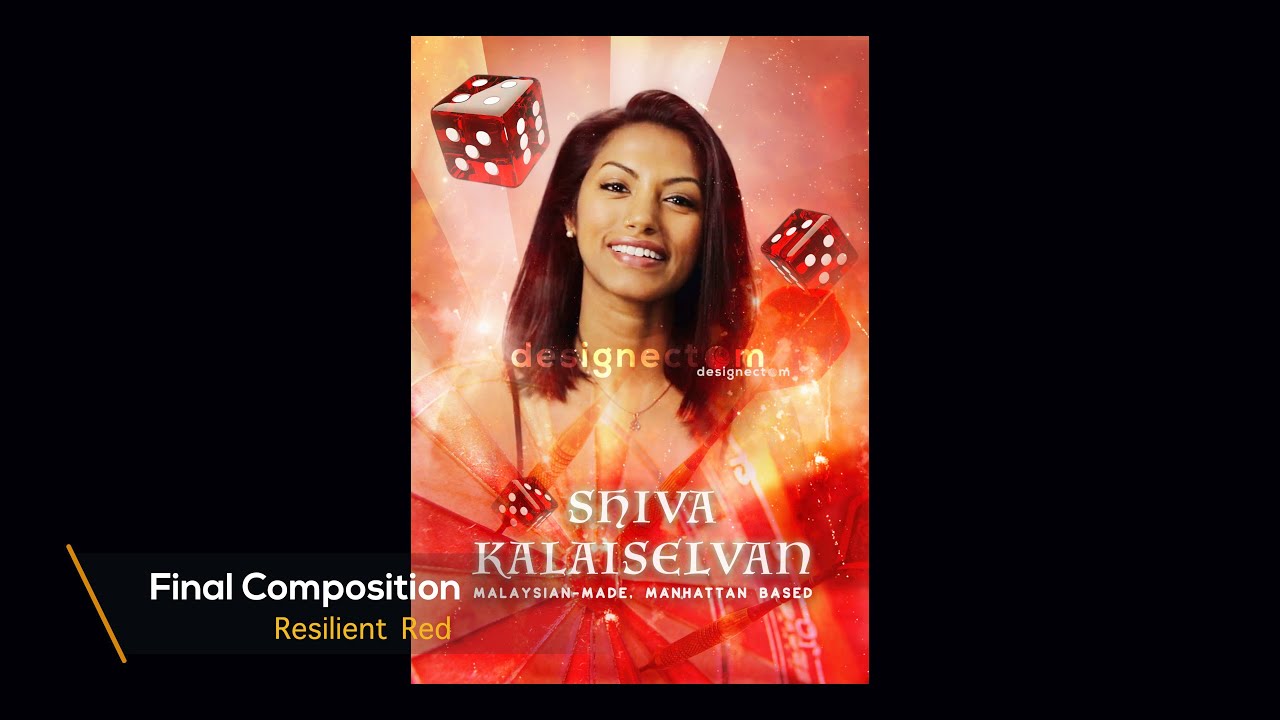Shiva Kalaiselvan | Photoshop Masking Progress | Esse Series | ❤️Resilient Red ❤️