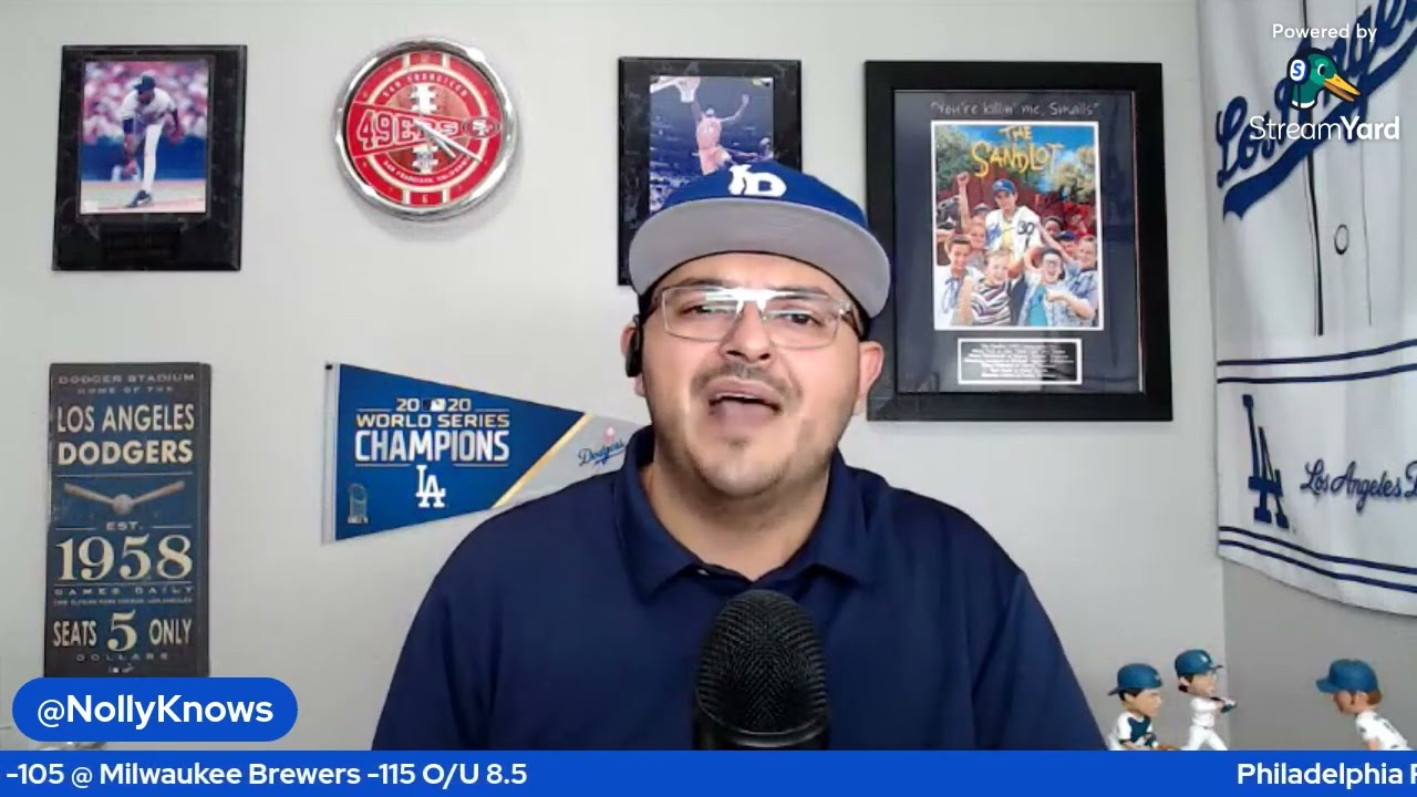 MLB 6/7/22 Pick Phillies vs Brewers