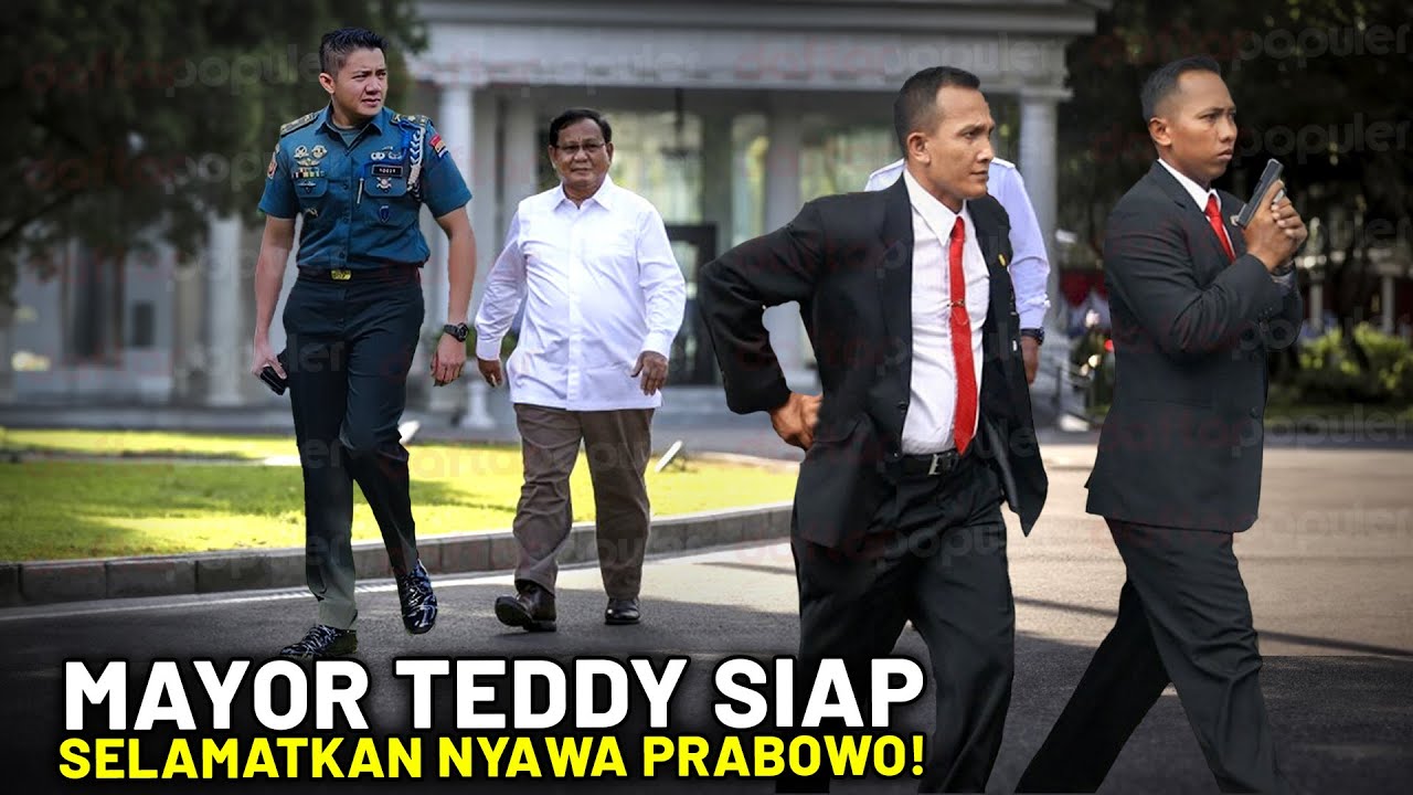 Akankah Mayor Teddy Menjadi Paspampres Pengawal Prabowo? Menelusuri Sistem Keamanan Presiden