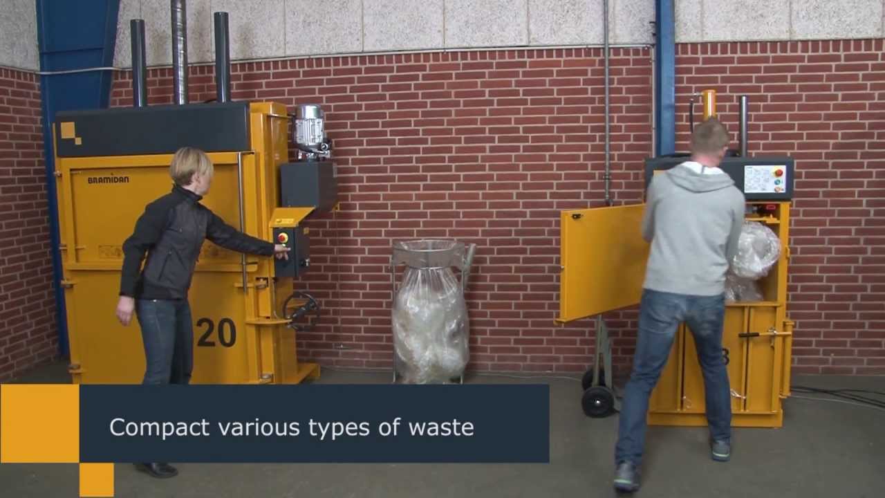 Bramidan Balers US_try our B-series, a line of standard downstroke vertical balers
