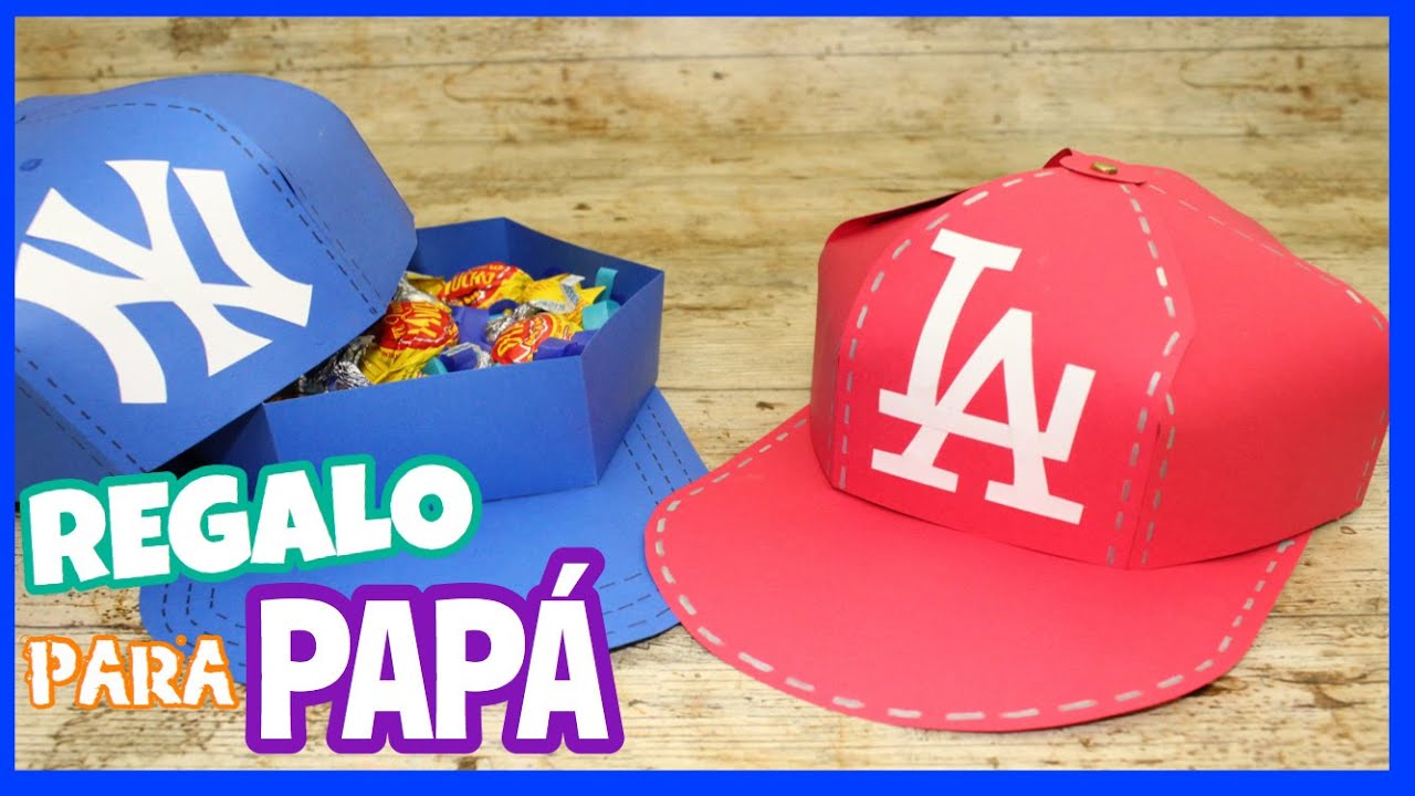 DIY || GORRA DE PAPEL ||  REGALO PARA EL DÍA DEL PADRE ||