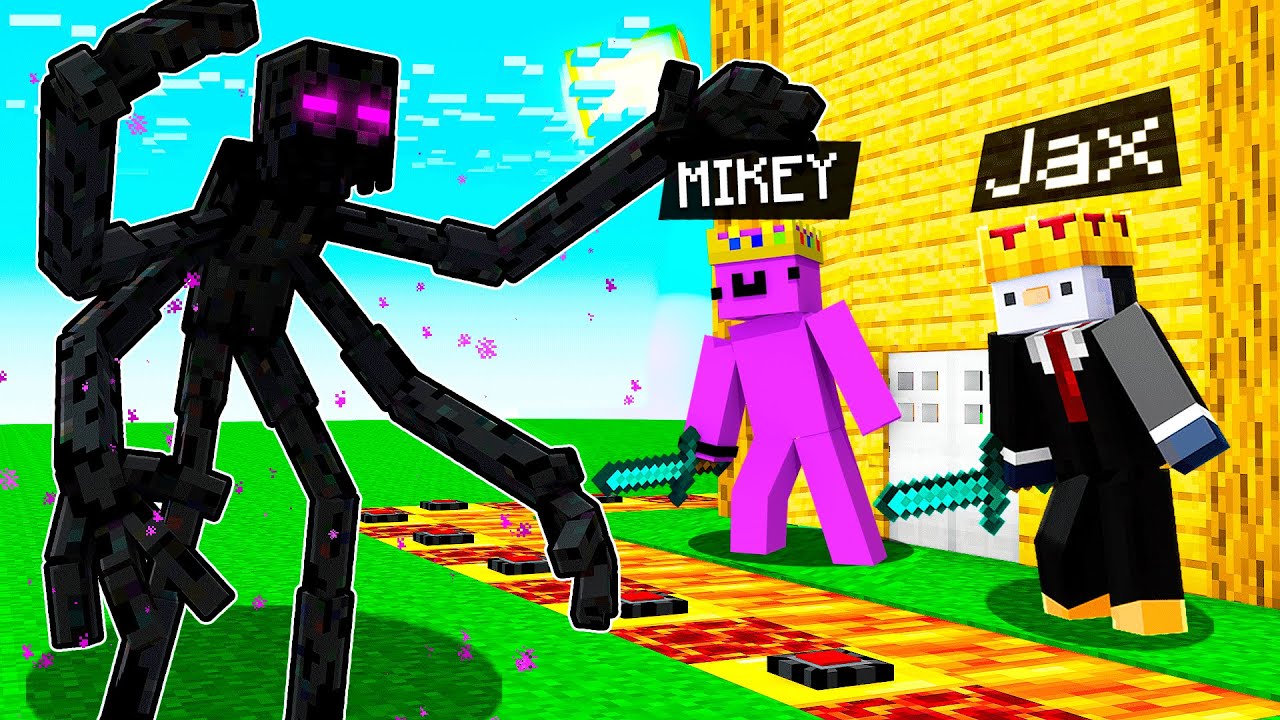 Mutant Enderman VS The Most Secure House In Minecraft!