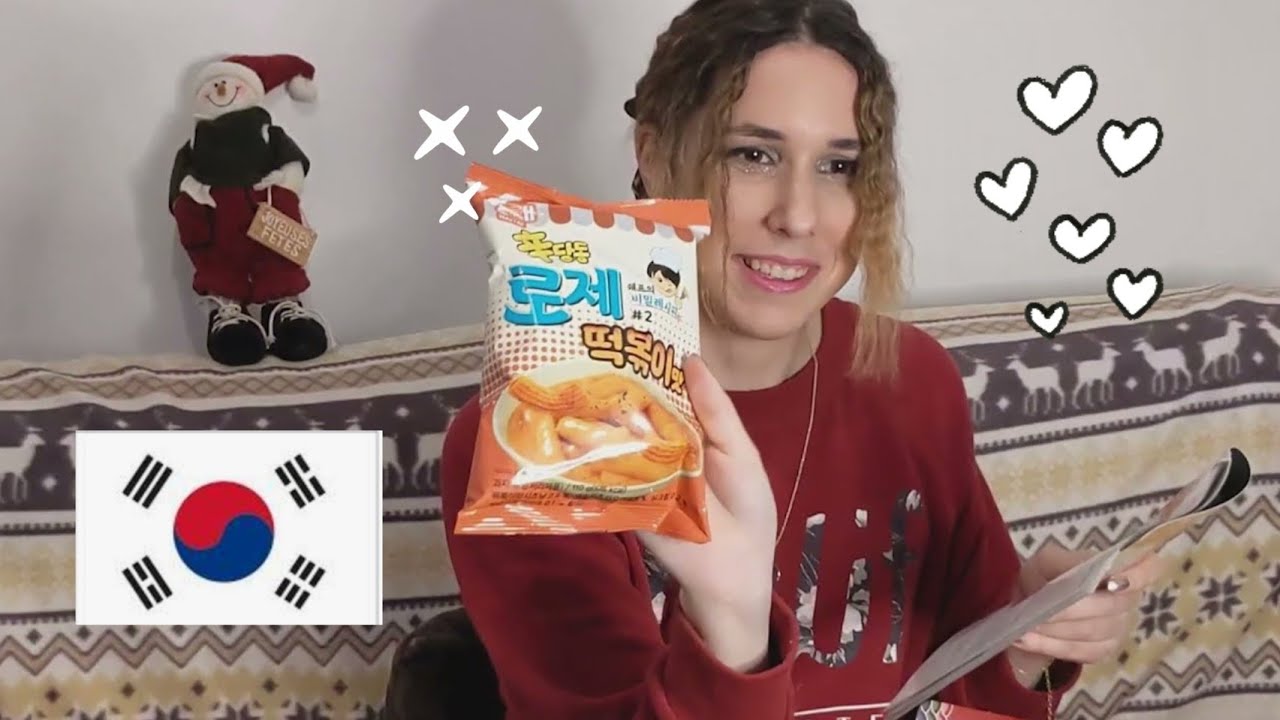 KOREAN SNACKS -  UNBOXING