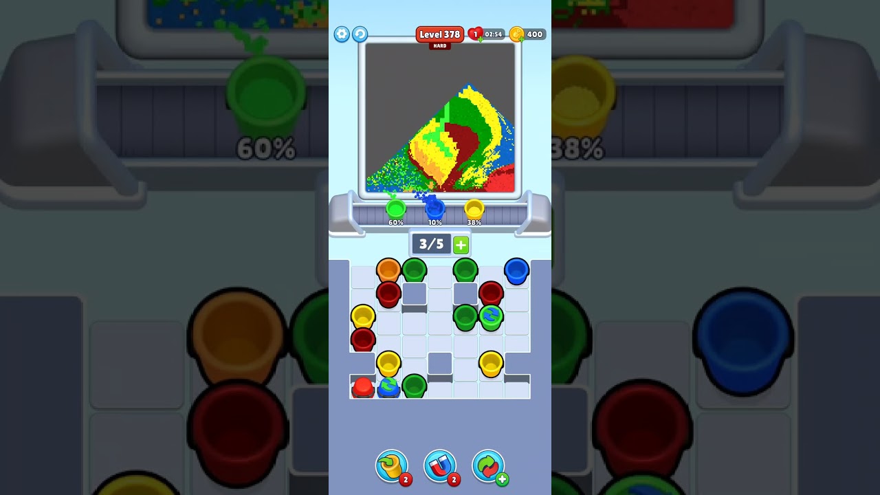 Sand Loop hard level 378 walkthrough Solution