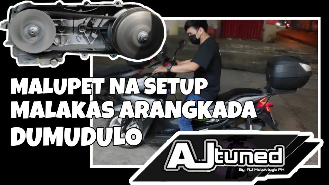 AJ TUNED by AJ MOTOVLOG PH | CVT TUNING | THE POWER OF KALKAL