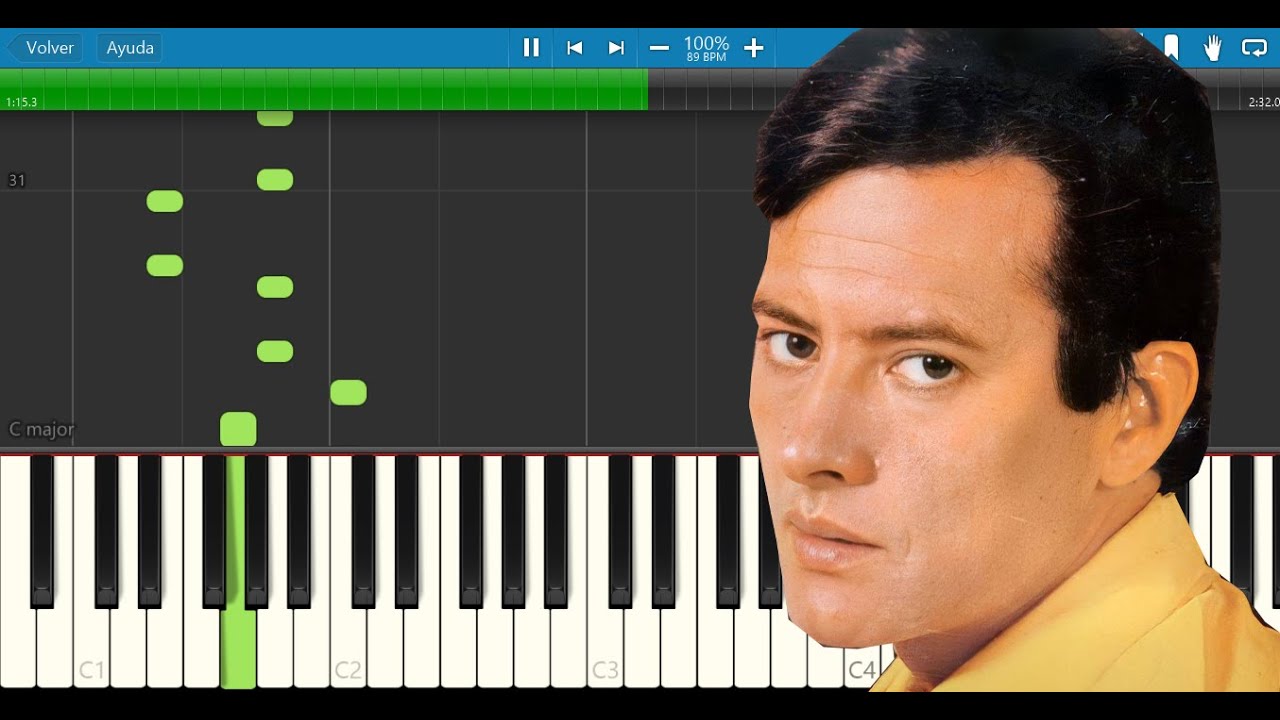 Palito Ortega / Corazón Contento / Piano Tutorial