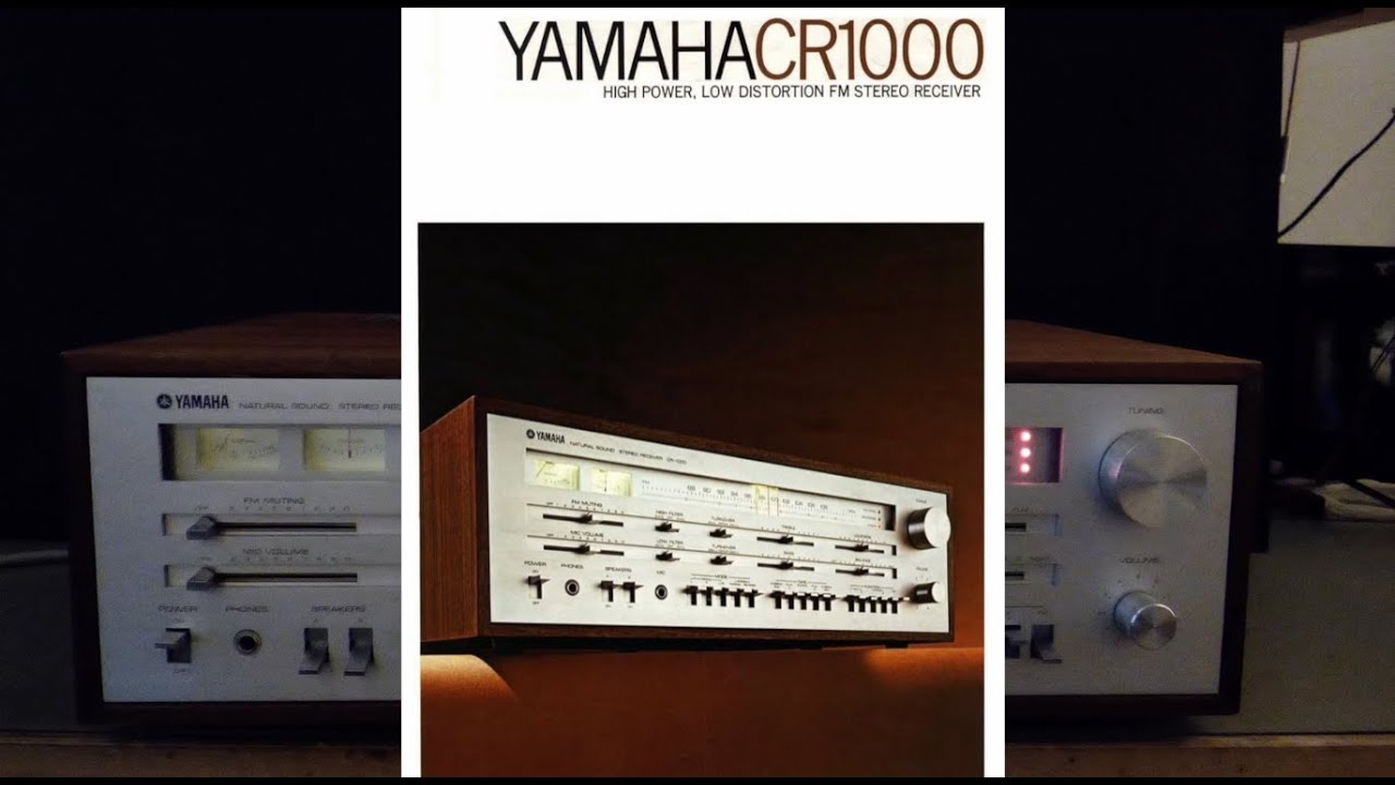 Yamaha CR-1000: High End Receiver Repair