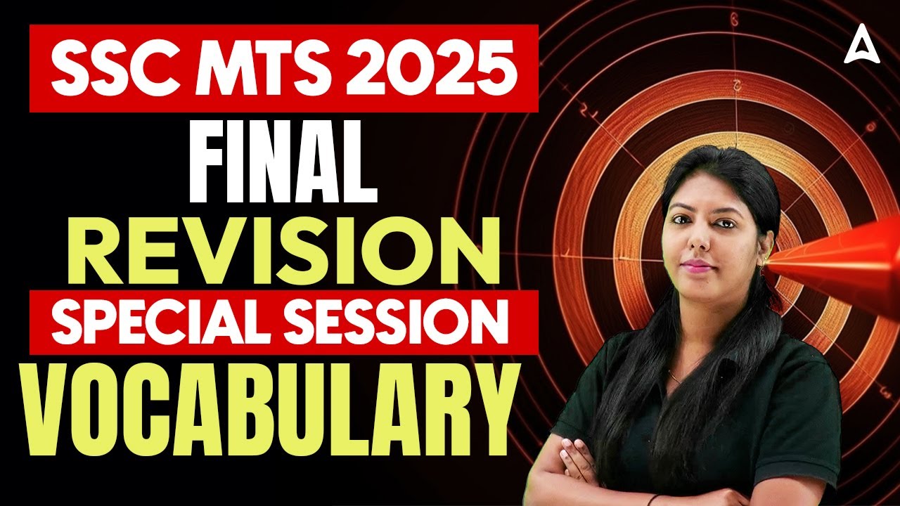 SSC MTS English Vocabulary in Tamil | SSC MTS English Grammar Revision in Tamil | By Pranawa Mam