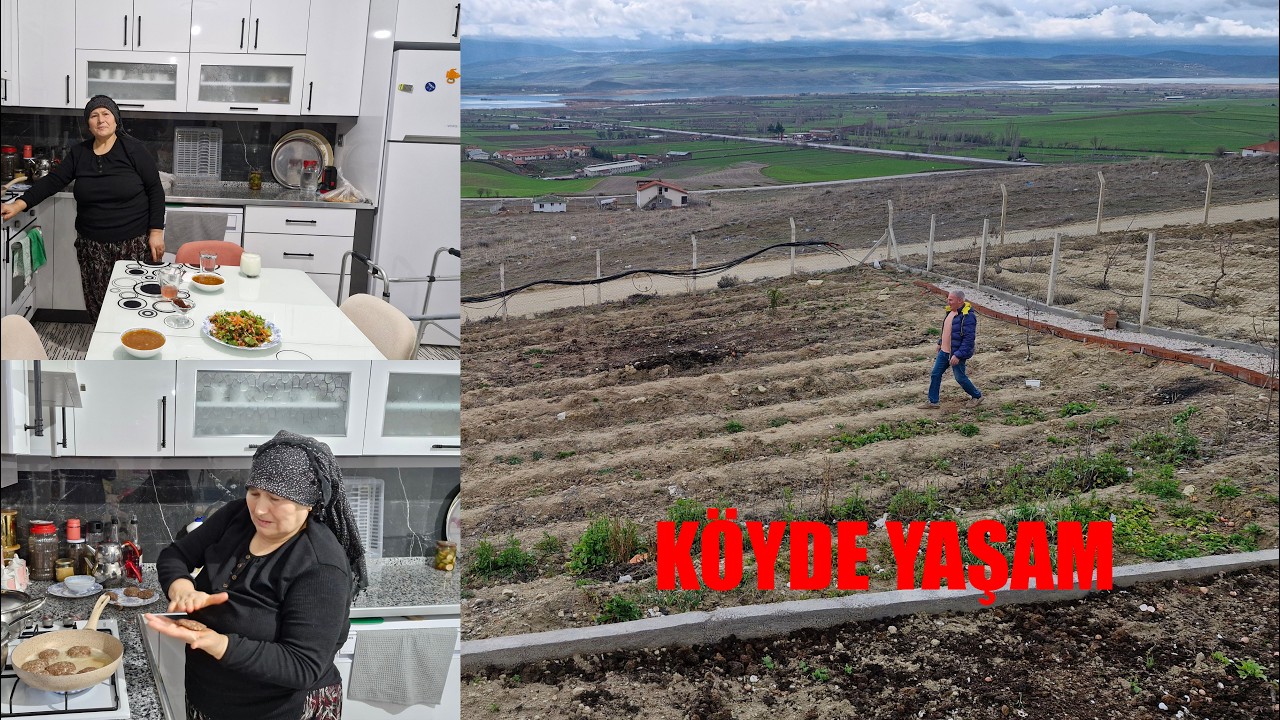 BAHÇE İŞLERİNE BAŞLADIK İFTAR HAZIRLIĞIMIZ GÜNLÜK RUTİN İŞLERİMİZ