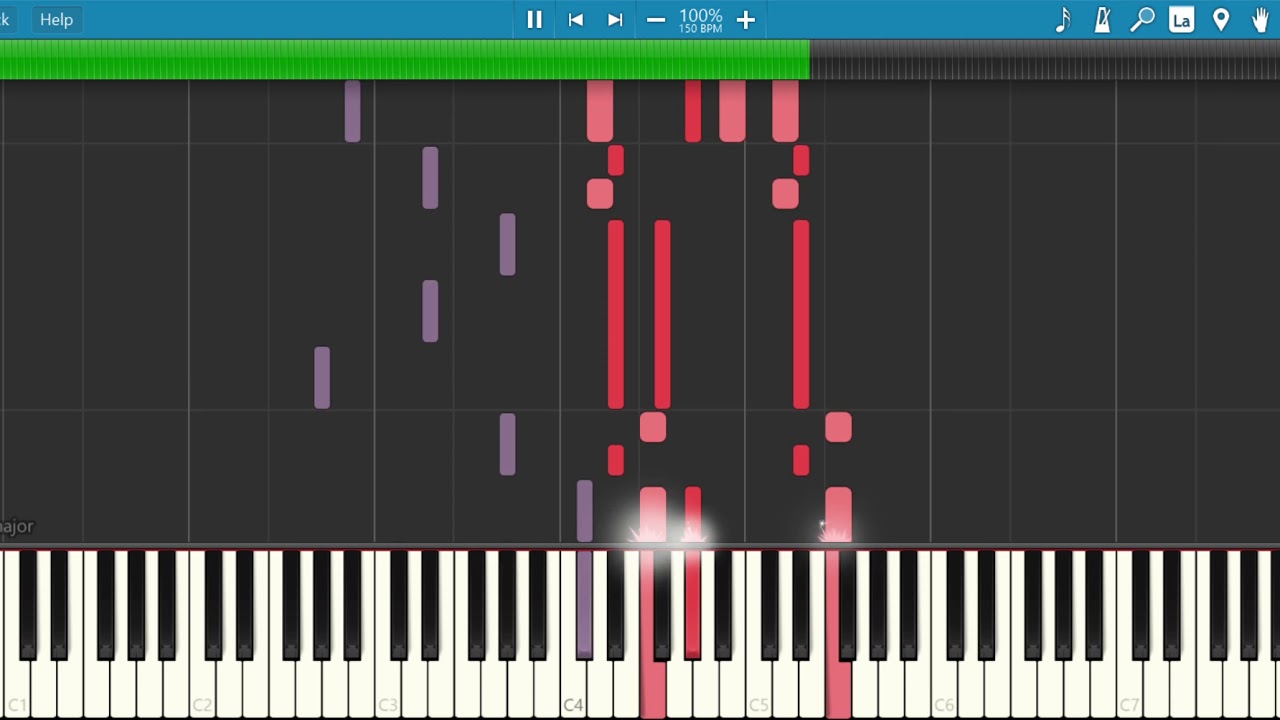 Gemide (On Board) - piano (Synthesia)