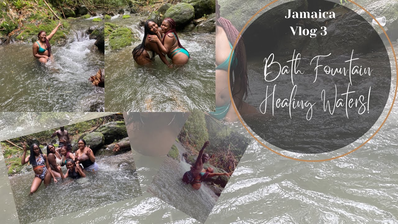 Healing waters in Bath, St. Thomas, Jamaica| Bath Fountain| Jamaica Vlog 3