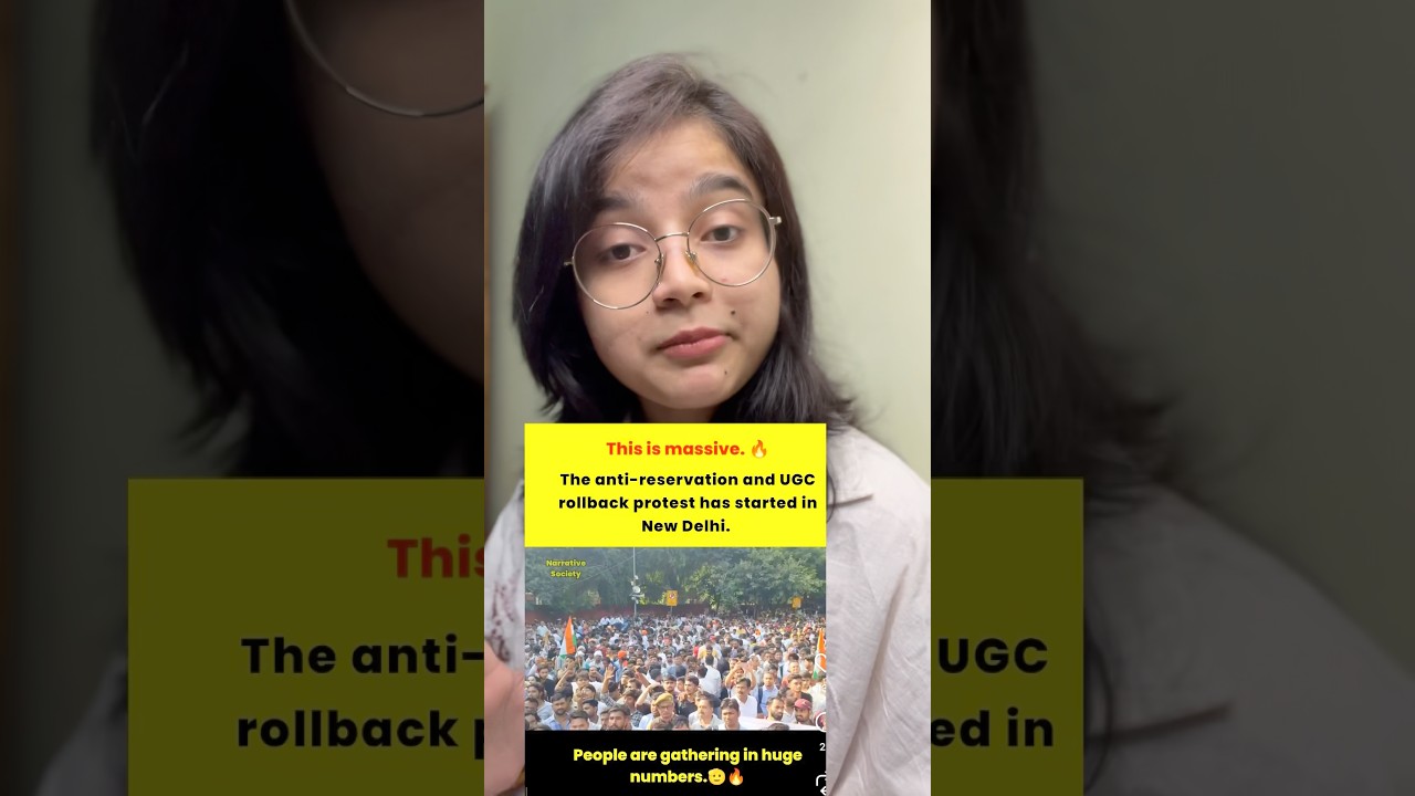 Why Were Anti-Reservation Protesters Detained? #ugcnetpoliticalscience #reservationprotest