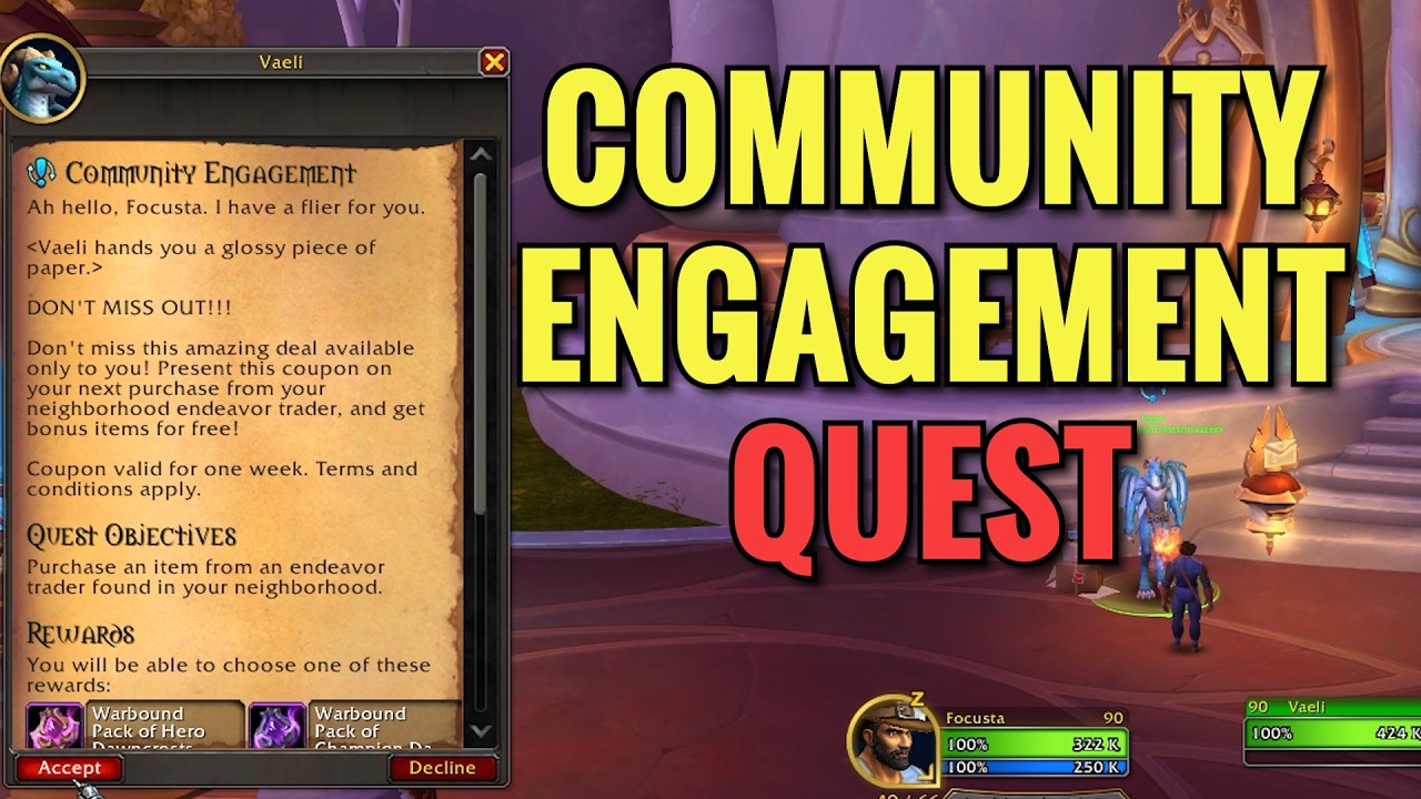Community Engagement Quest (WoW Midnight)