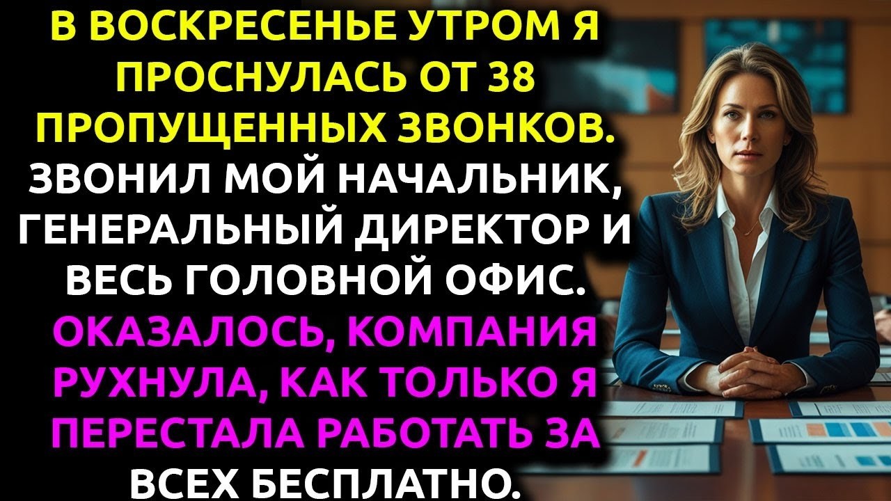 Мой НАЧАЛЬНИК отказал мне в повышении — а через два дня УМОЛЯЛ меня спасти его карьеру