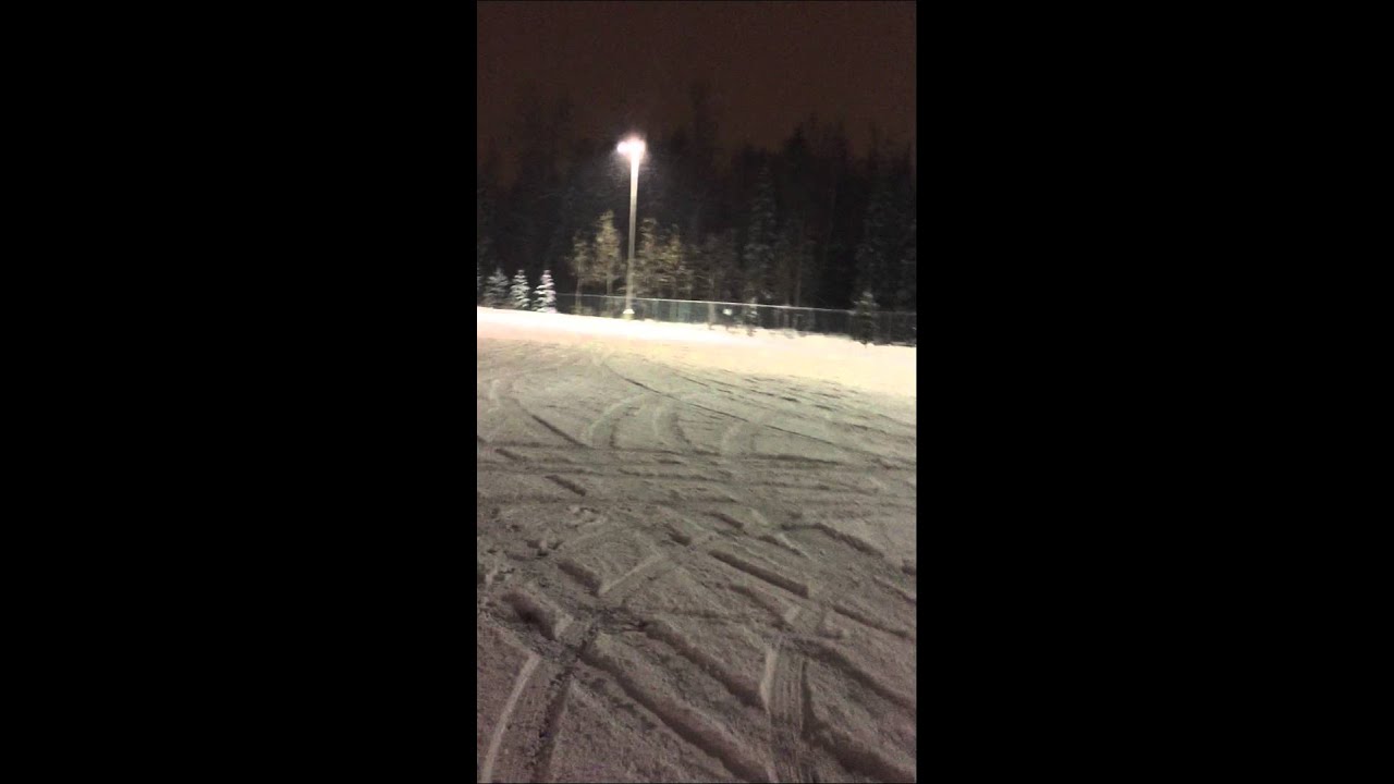 Eclipse GS 1994 drifting in the snow Alaska fun !