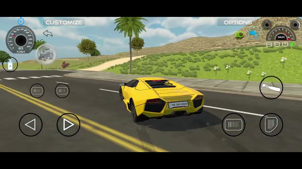 Tractor and Lamborghini bus palat Di #gaming #trending #youtubeshorts 