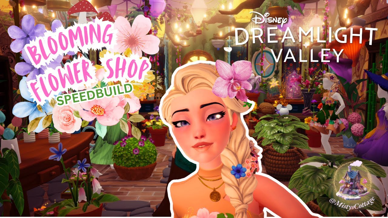 Get Ready to Be AMAZED by This Blooming Flower Shop Interior Speedbuild! 💐🌺🌻🌷