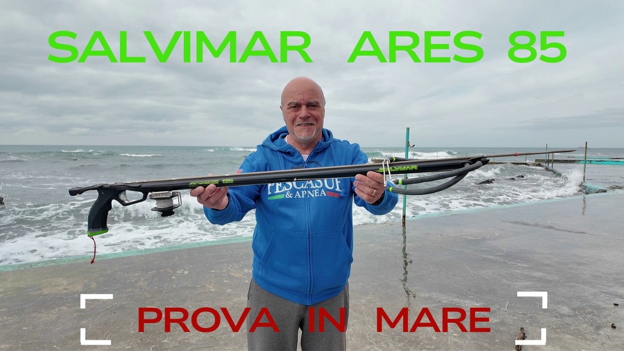 pescasub | PROVA IN MARE Arbalete SALVIMAR ARES 85 - SALVIMAR ARES 85 speargun Test at SEA