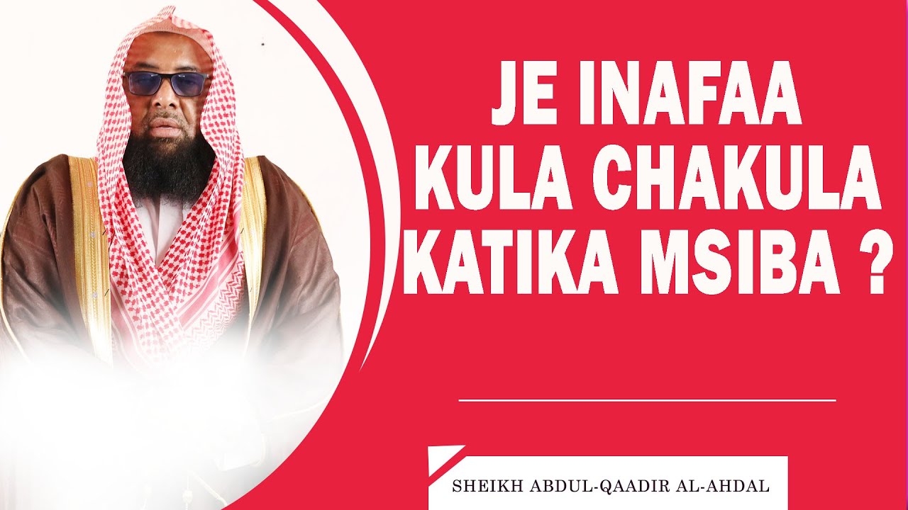 JE INAFAA KULA CHAKULA KATIKA MSIBA ?