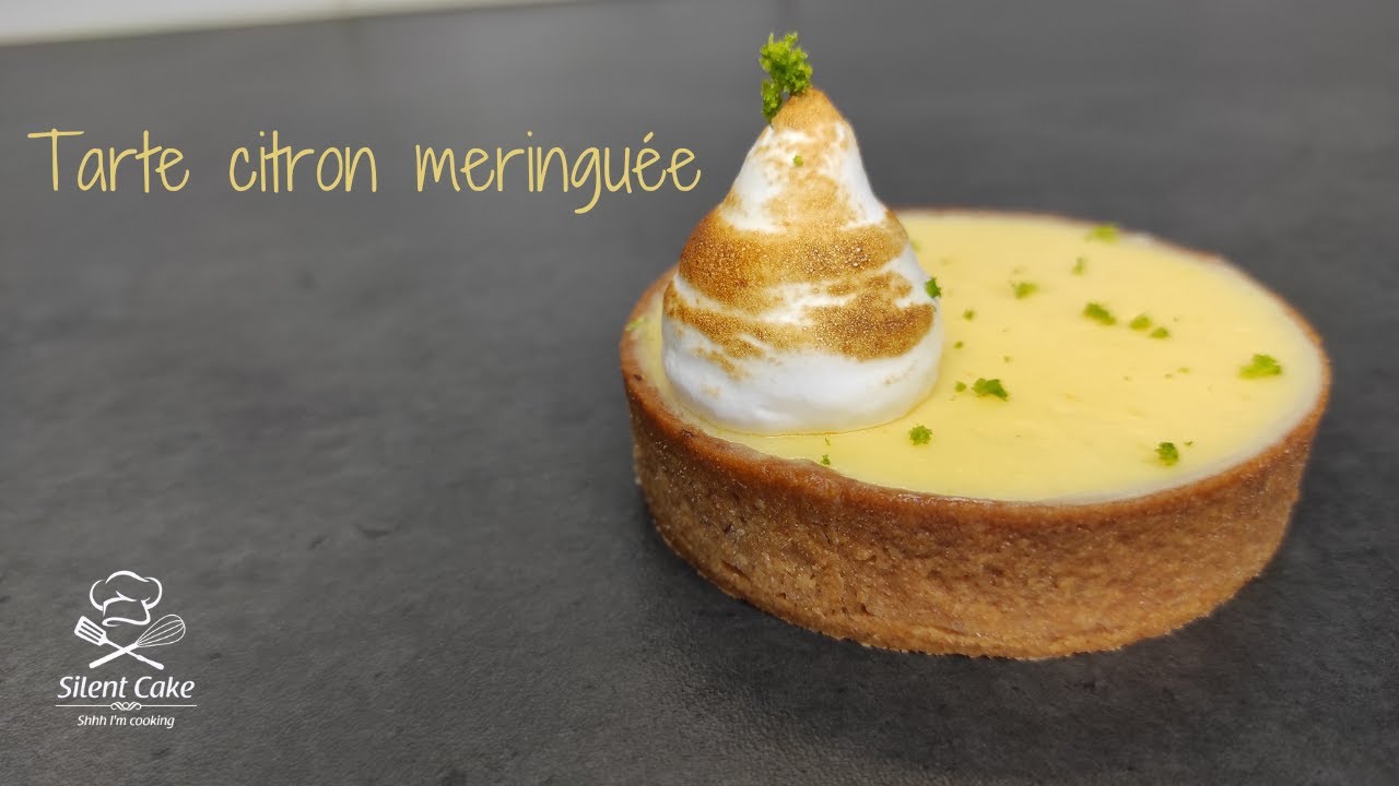 Tarte citron meringuée 🍋 | Silent Cake