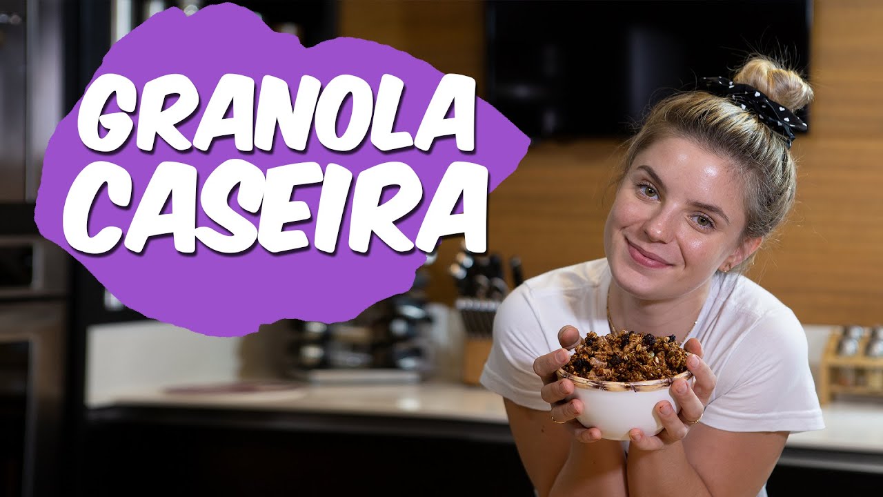 GRANOLA SAUDÁVEL  SEM GLÚTEN E SEM AÇÚCAR | A MELHOR GRANOLA DO MUNDO