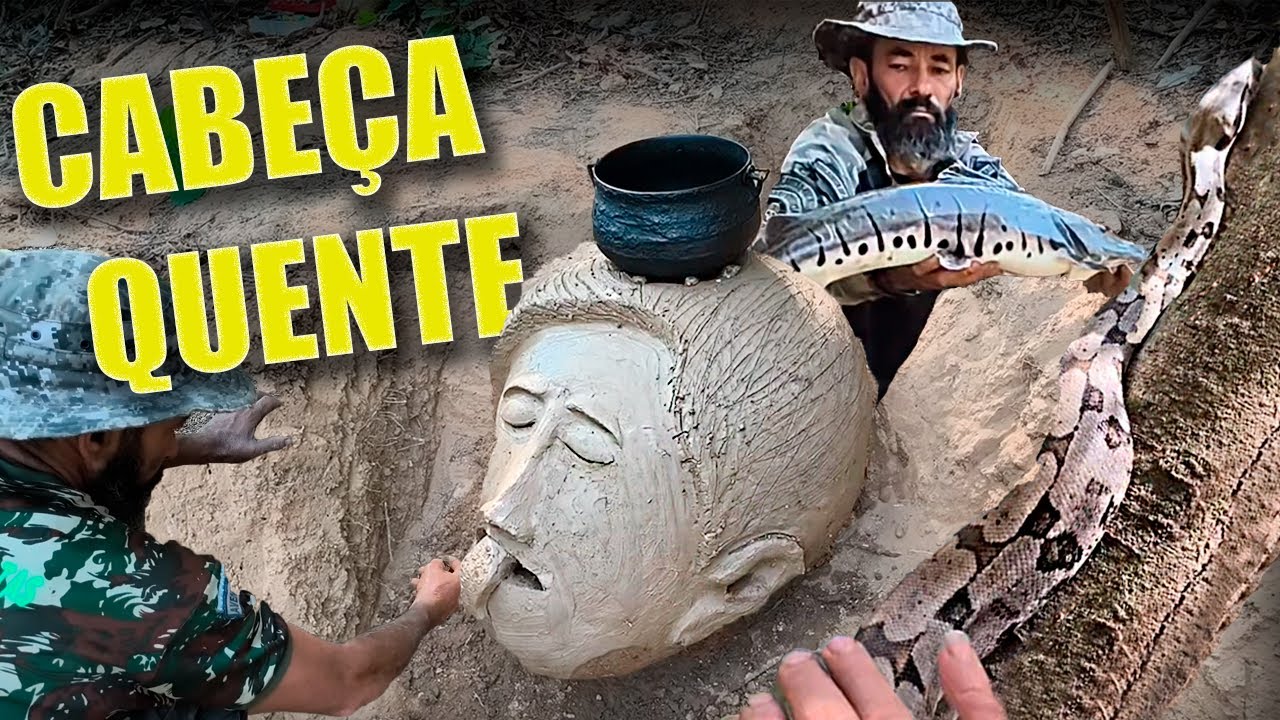 Pescaria diferenciada! Olha esse acampamento show