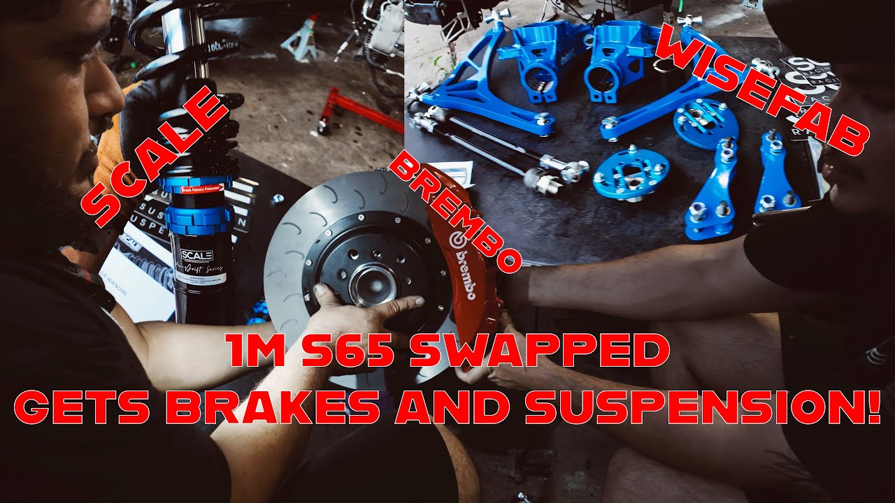 FIRST DRIFT MODS! Crazy 1M S65 V8 Swapped 1 Series BMW @ German Auto Sport