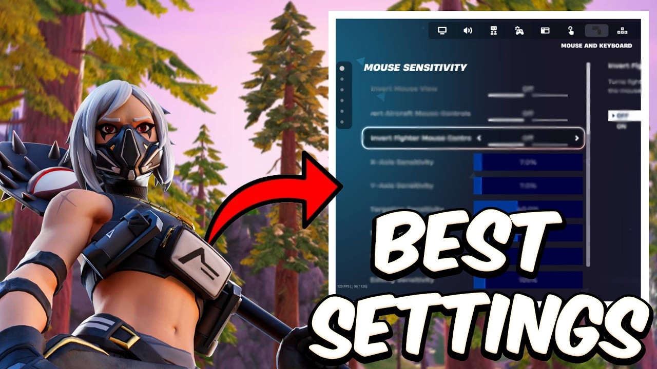 *NEW* Best Keyboard and Mouse SETTINGS For Chapter 7 (PC)