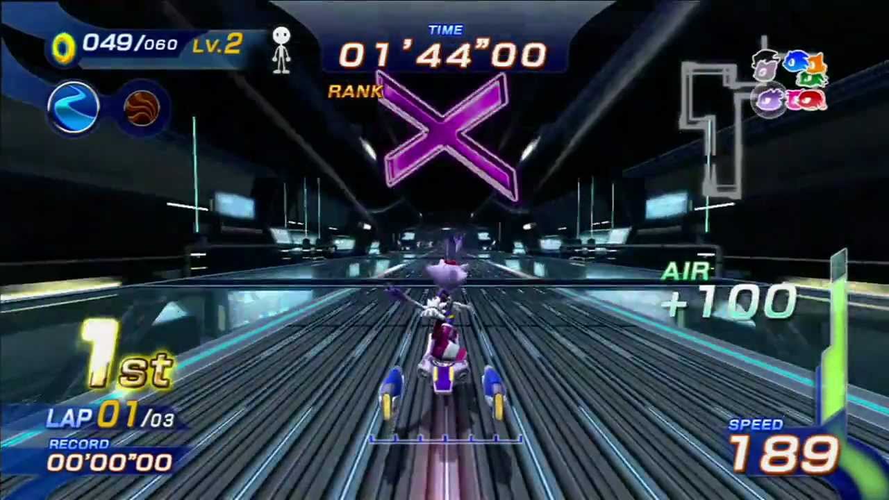 Sonic Free Riders: Final Factory (Expert / Free Race) [1080 HD]