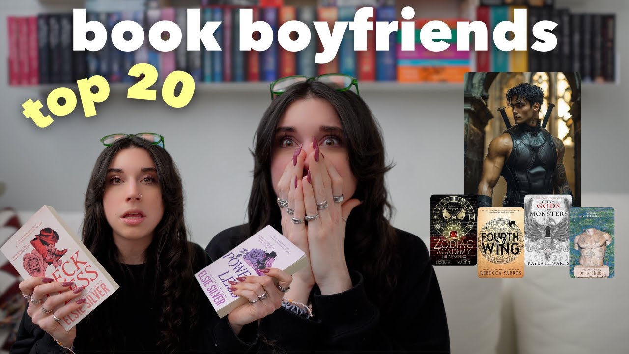 my top 20 favorite book boyfriends! ♥️🥰🫶🏻