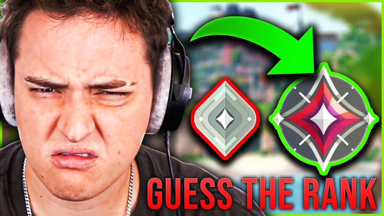 WIE kann DAS Immortal sein?! 🤣 | GUESS THE RANK (VALORANT)