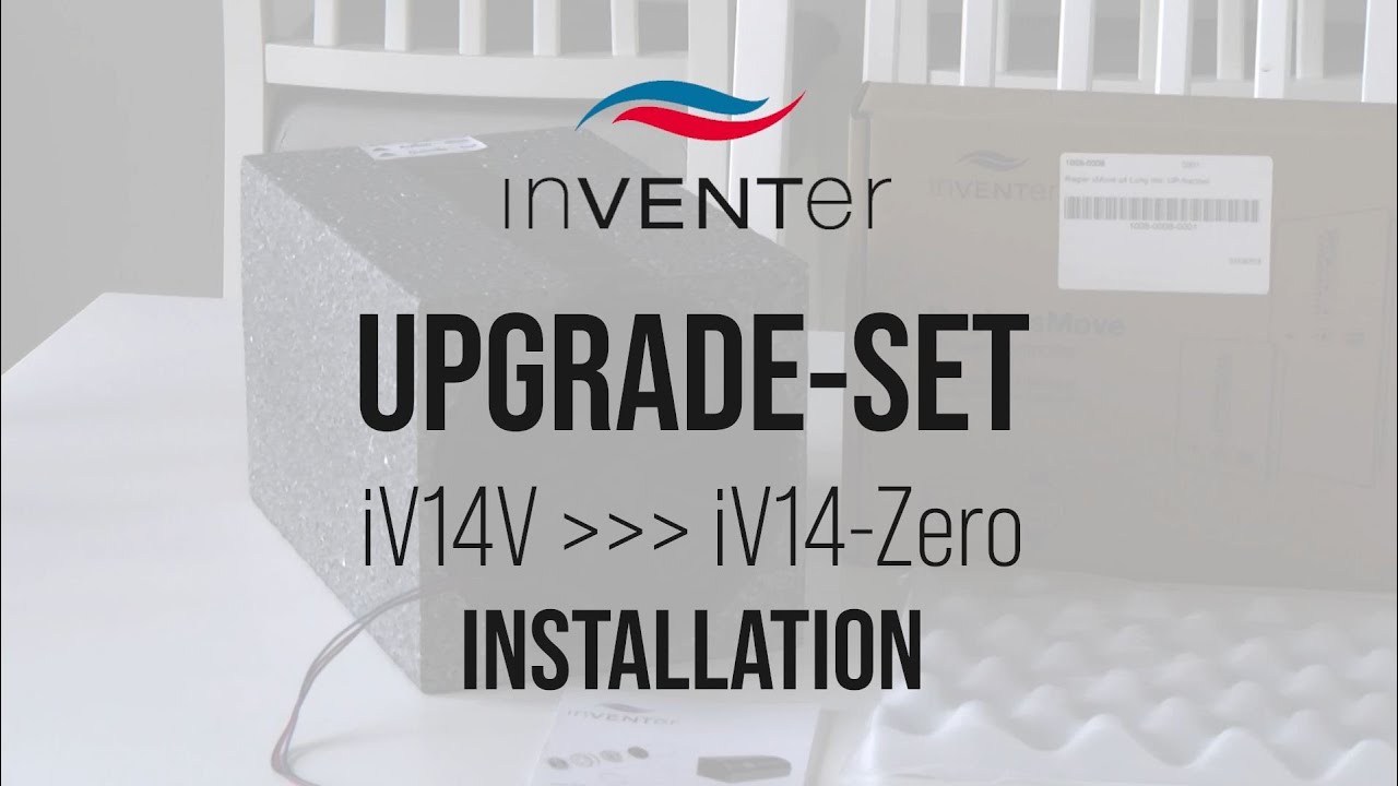 Upgrade-Set von inVENTer / iV14V (viereckig) zu iV14-Zero / Lüftungsschule auf der Baustelle
