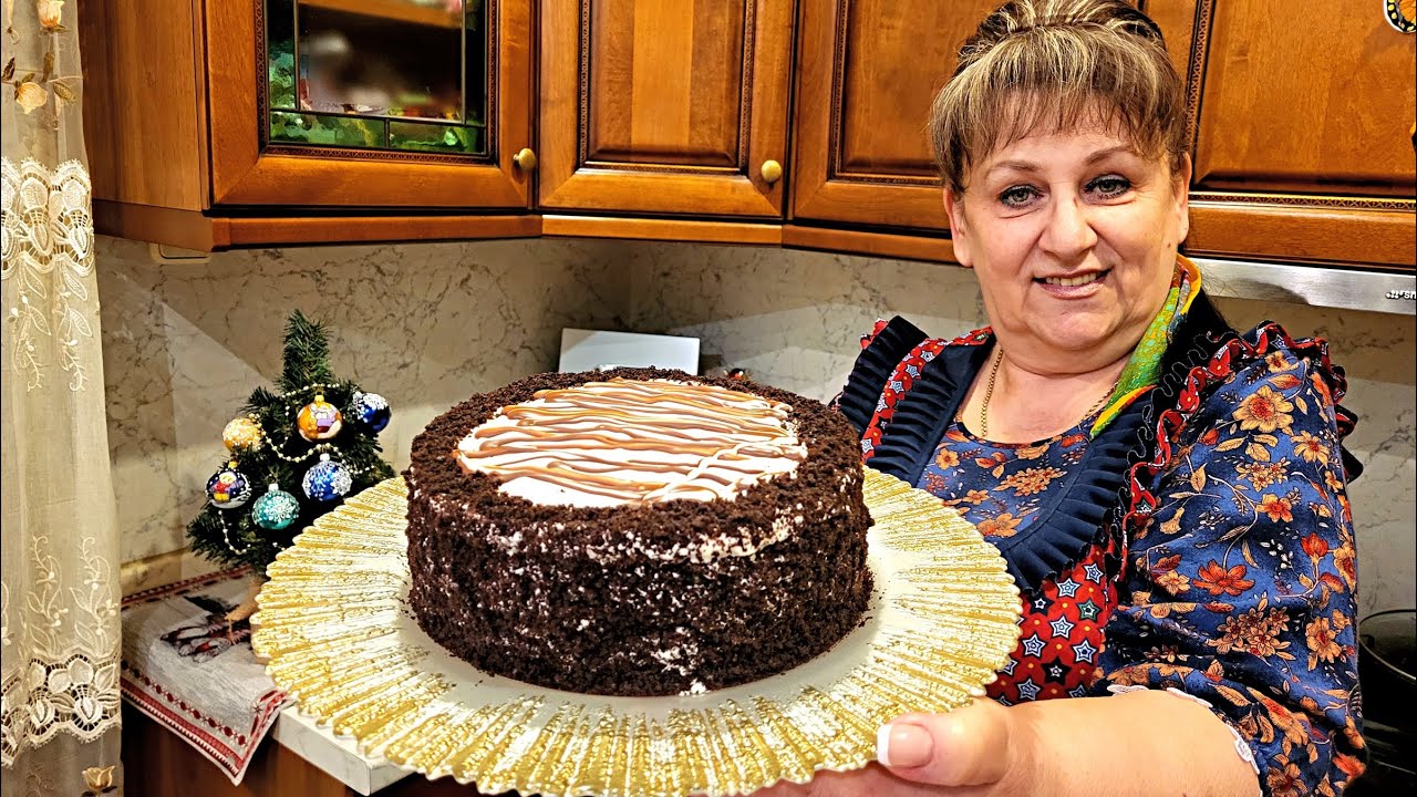 Шоколадный торт на раз, два! Шоколадный Торт с черносливом на любой праздник! Быстро и очень просто!