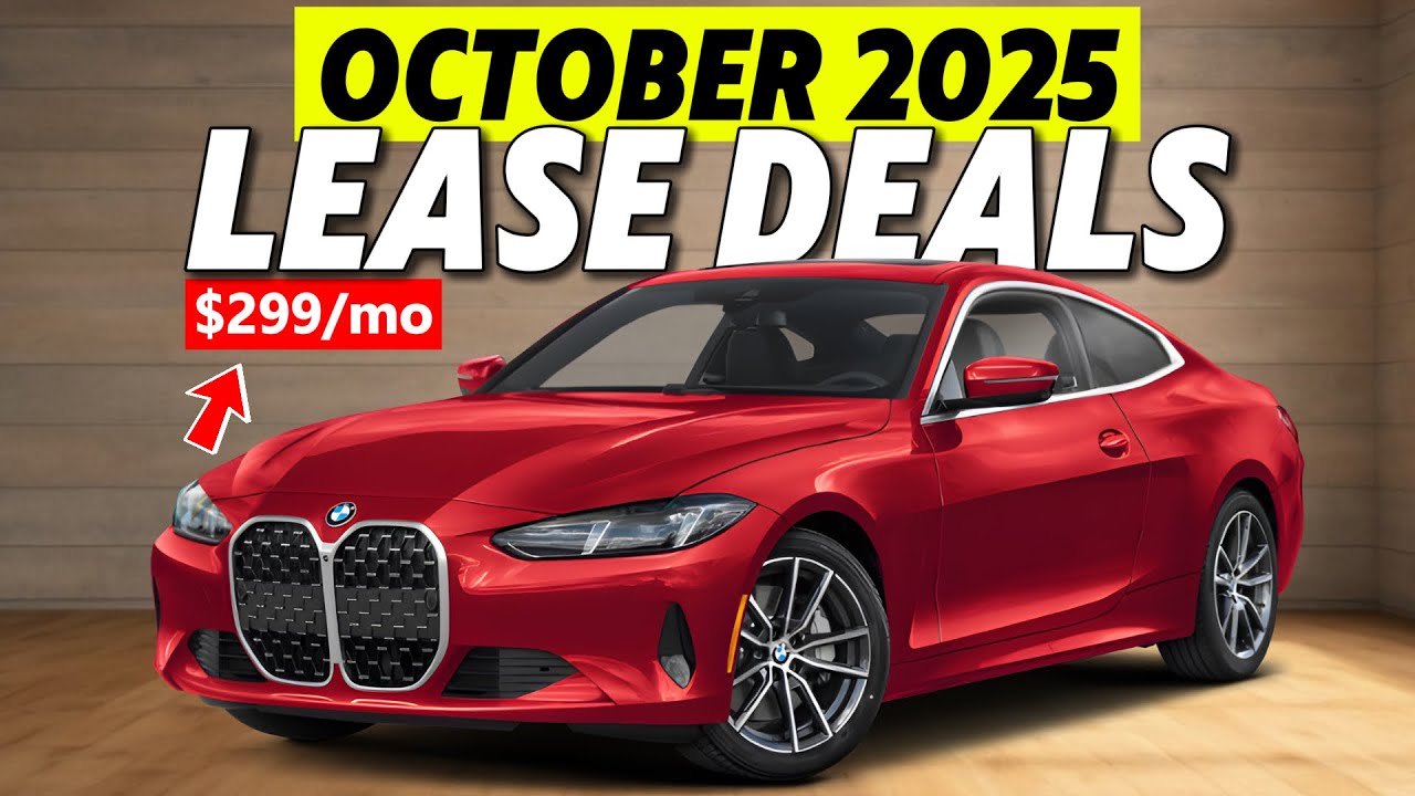 Luxury Car Lease Deals October For 2025 | Best BMW, Mercedes, Audi & Lexus Offers