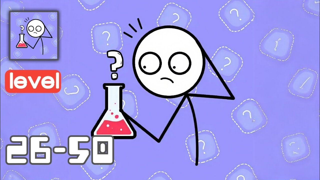 Alchemy Puzzle - Gameplay Walkthrough - All Levels 26-50 - Funny Stickman Brain Puzzle Game