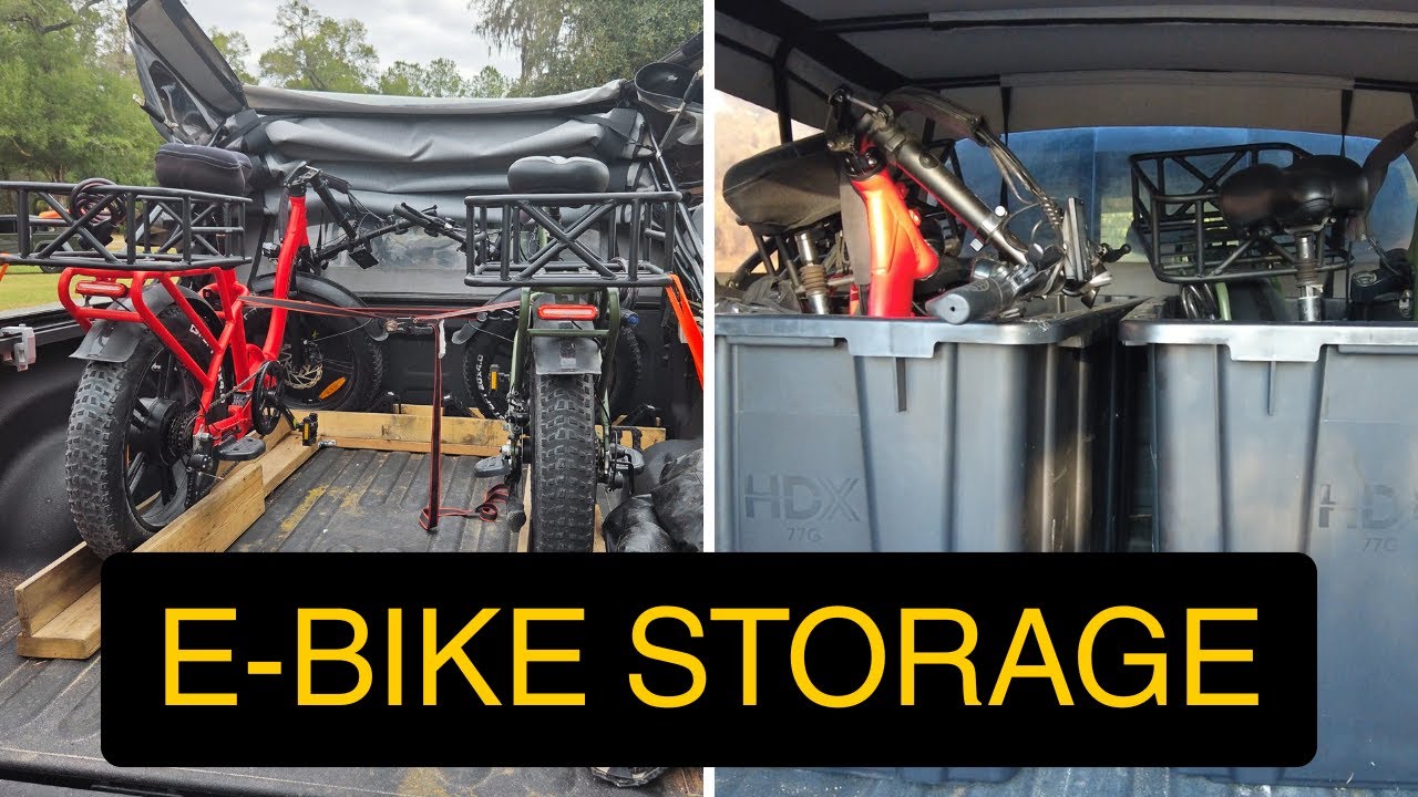 Traveling with E Bikes: Frame vs Totes | RV Life