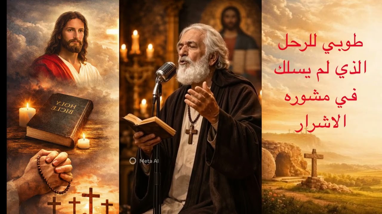 طوبي للرجل الذي لم يسلك في مشوره الاشرار..