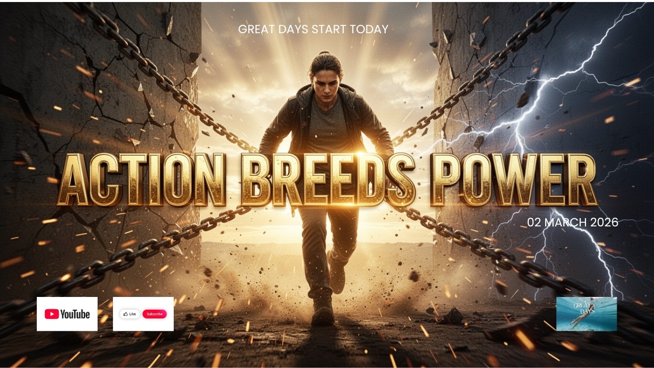 ACTION Breeds POWER!!🚀💪