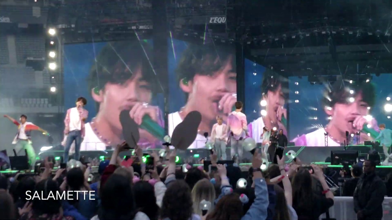 190608 BTS (방탄소년단) AMAZING performance 4K HD DOPE BAEPSAE FIRE on stage in Paris !!!!!! Fancam
