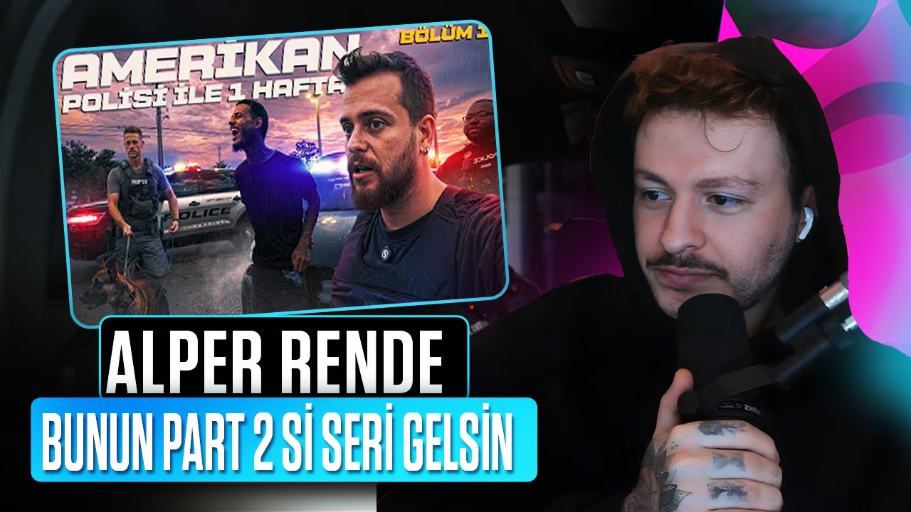 Purplebixi Amerika’da Polisle Gece Devriyesine Çıktım! İzliyor w/@Alper Rende