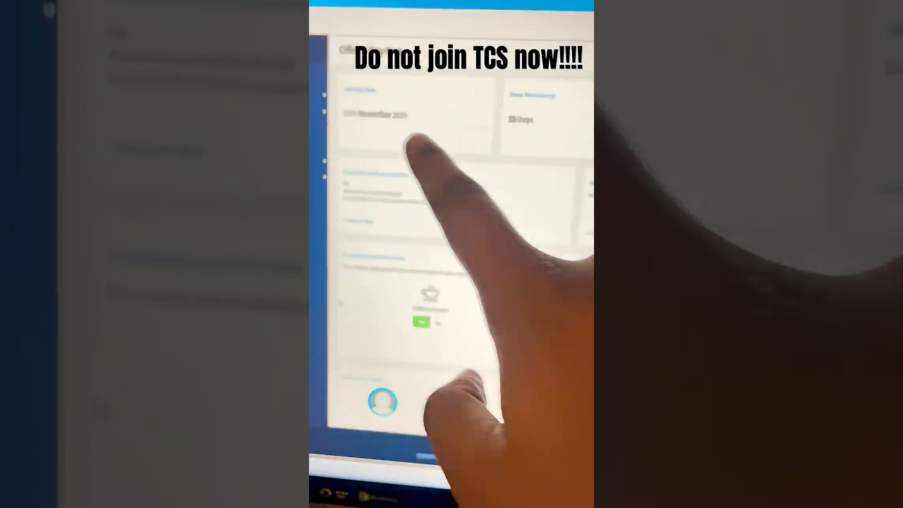 &ldquo;TCS Employees Forced to Resign?| What&rsquo;s Really Happening!&rdquo; Not right time to join TCS #tcs #tcs2025
