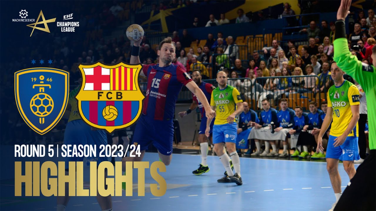 RK Celje Pivovarna Laško vs Barça | #MOTW | Round 5 | EHF Champions League Men 2023/24